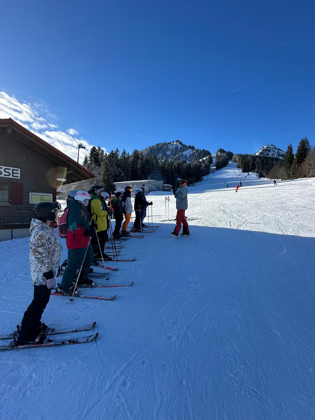 Auf zum Skifahren!